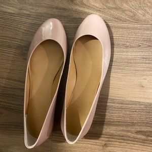 J crew tan flats